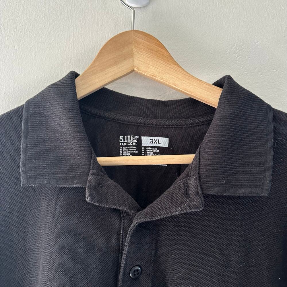 5.11 Tactical Series Short Sleeve Polo Shirts Lot Of 3 Black / Blue Size 3XL - Picture 6 of 13